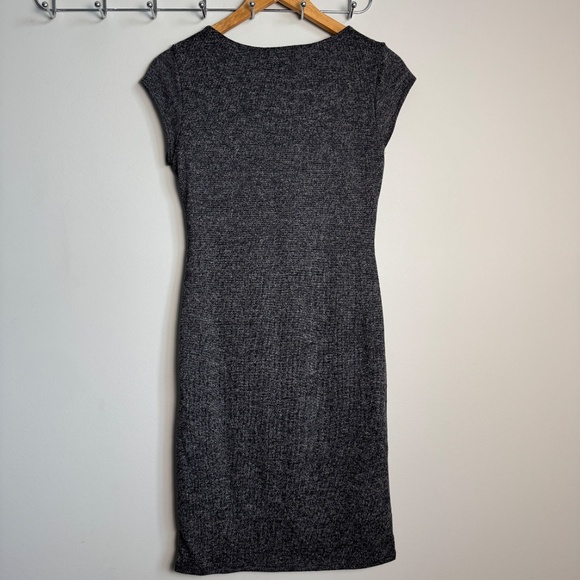 Velvet Torch Short Sleeve Lined Sweater‎ Dress Gray Size Large Date Night Casual - Picture 5 of 14